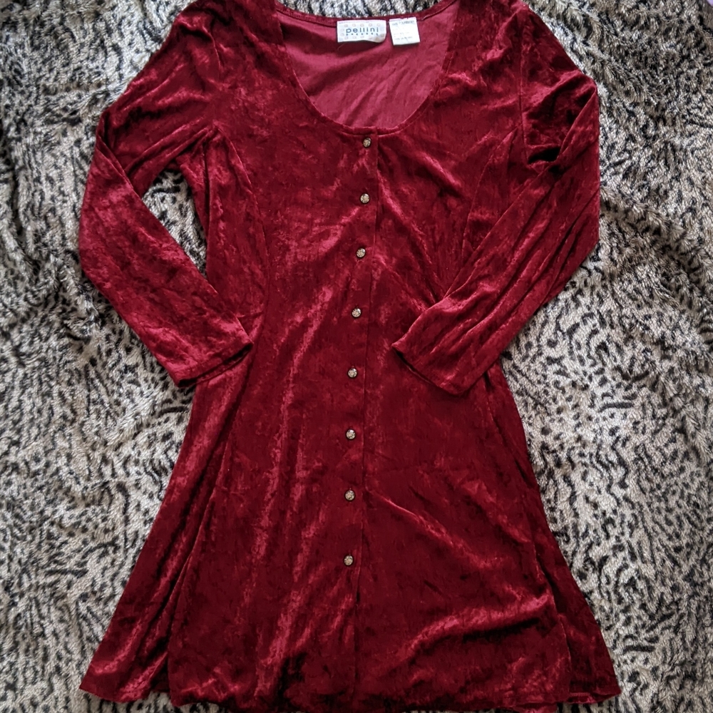 Red Velvet dress